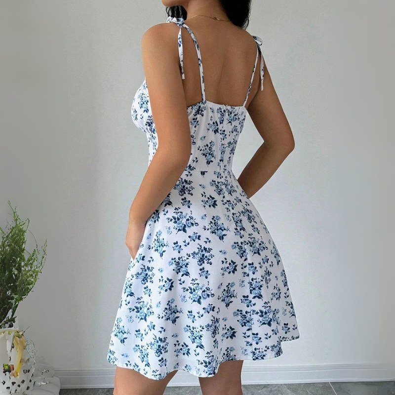 Blossom Breeze – Summer Floral Sundress for Women