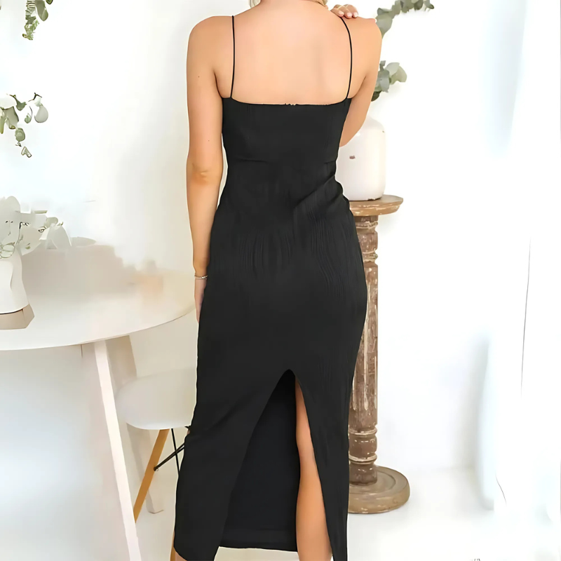 Sculpted Glow Ruched Maxi Dress