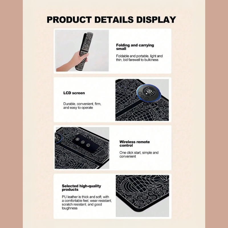 EMS Foot Massager Pad – Pulse Therapy