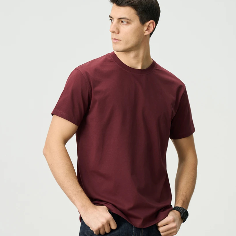 SIMWOOD™ CoolTouch Sorona Tee – Men's Breathable Summer Essential