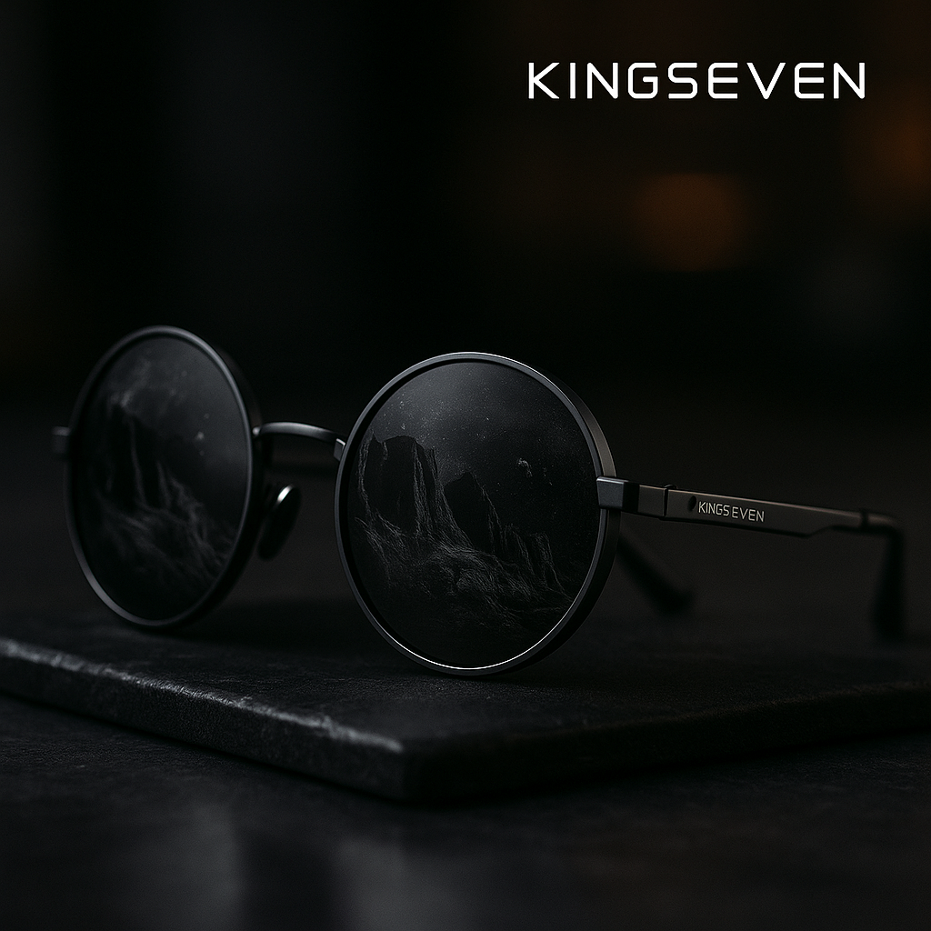KINGSEVEN Eclipse Series – Polarized Vintage Sunglasses