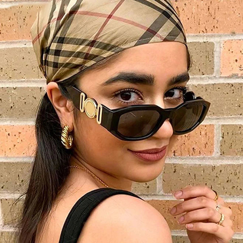 RetroCandy™ Vintage Polygon Sunglasses for Women