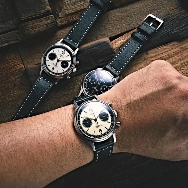 Sugess 1963 Panda Chronograph – ST1901 Pilot Edition