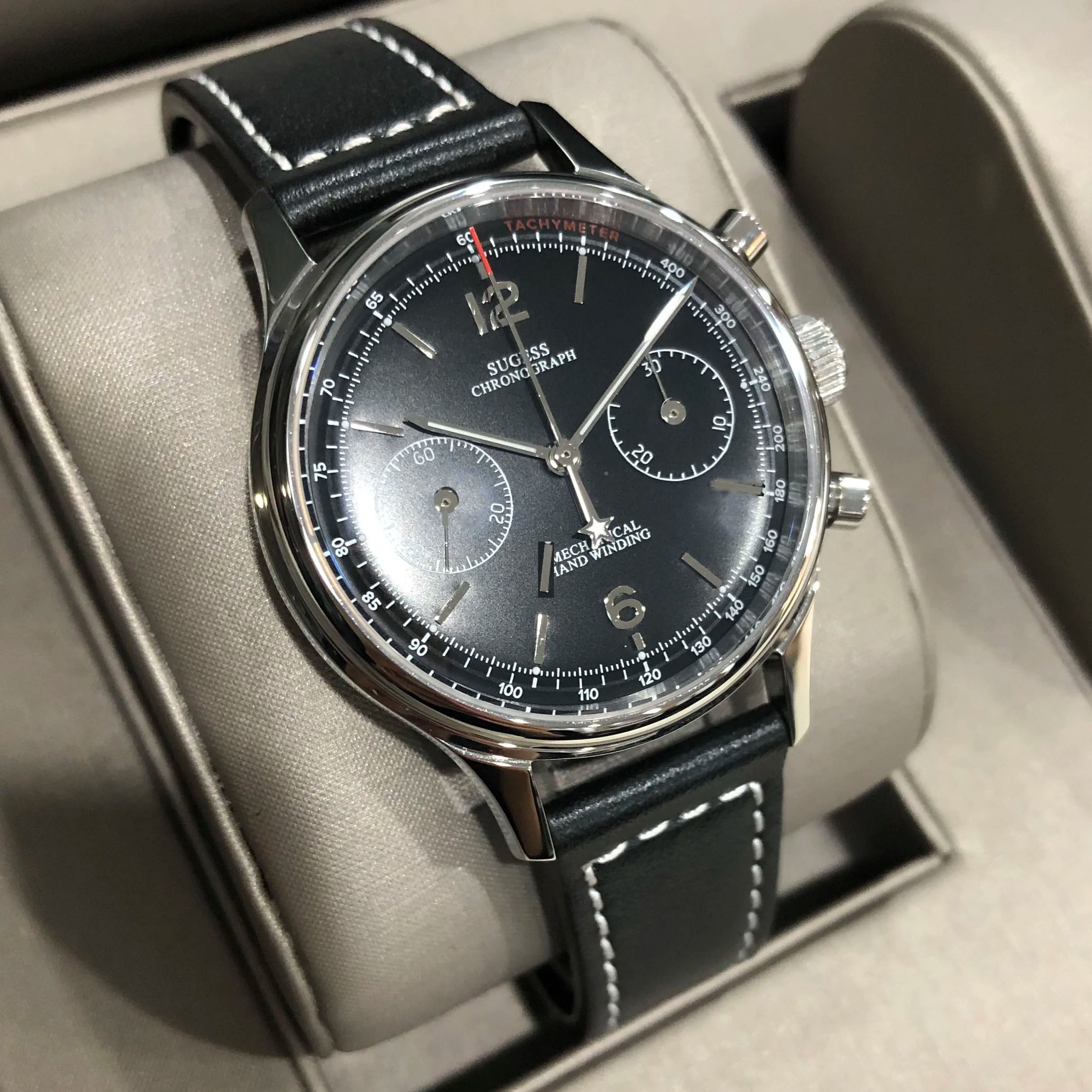 Sugess 1963 Panda Chronograph – ST1901 Pilot Edition