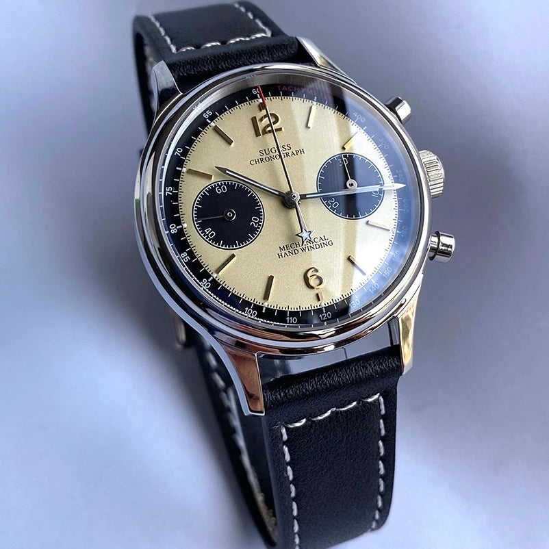 Sugess 1963 Panda Chronograph – ST1901 Pilot Edition