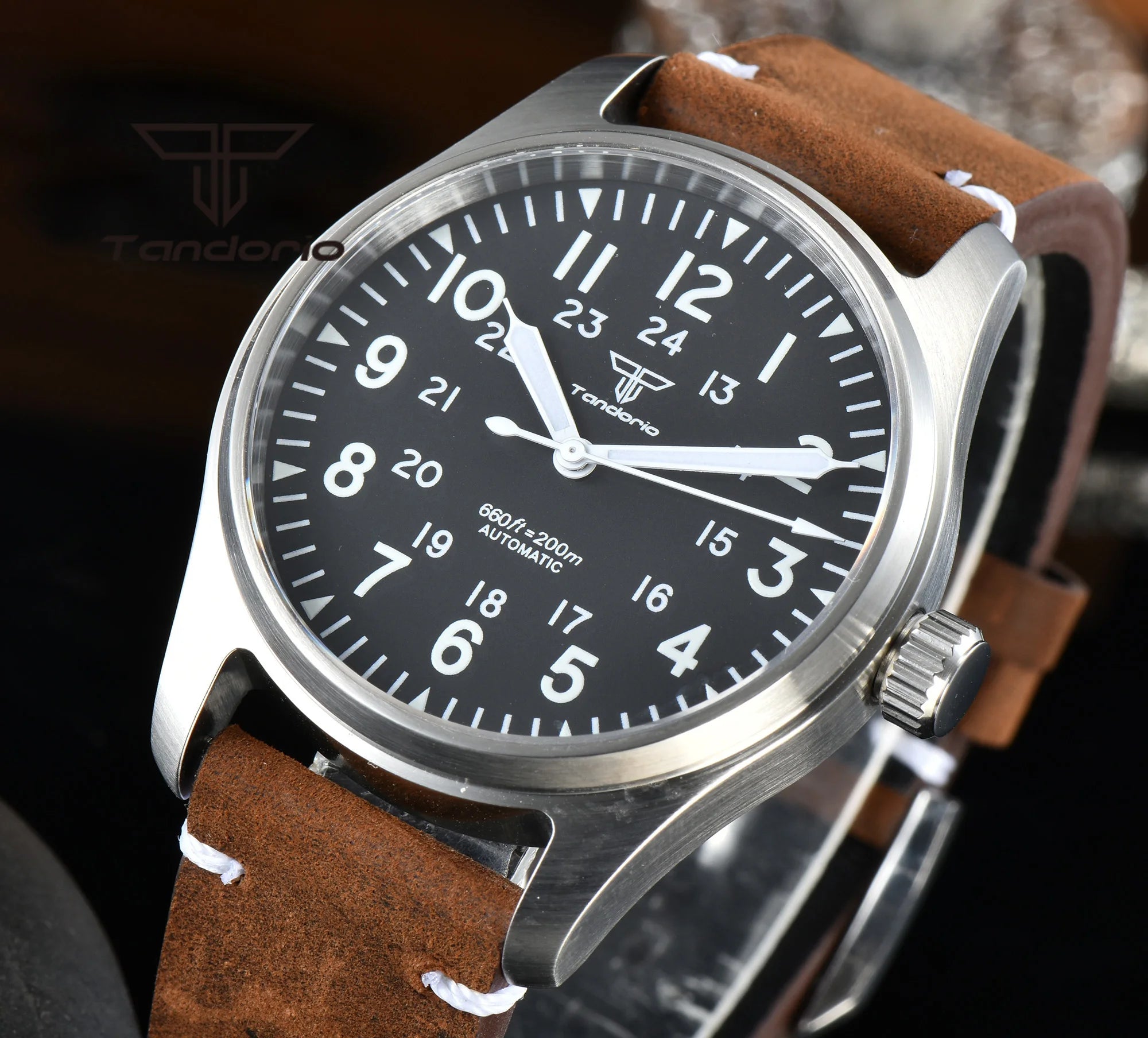 Tandorio 20BAR PilotMaster – Automatic Dive Watch NH35 Sapphire