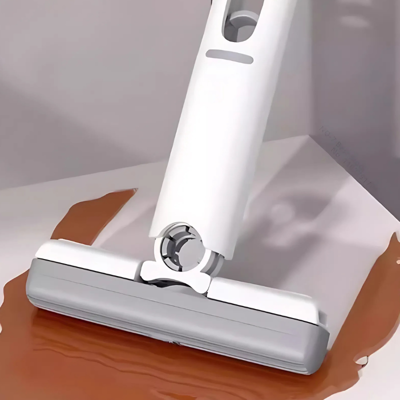 SwiftClean™ Mini Self-Squeeze Folding Mop – Powerful Household Floor & Surface Cleaner