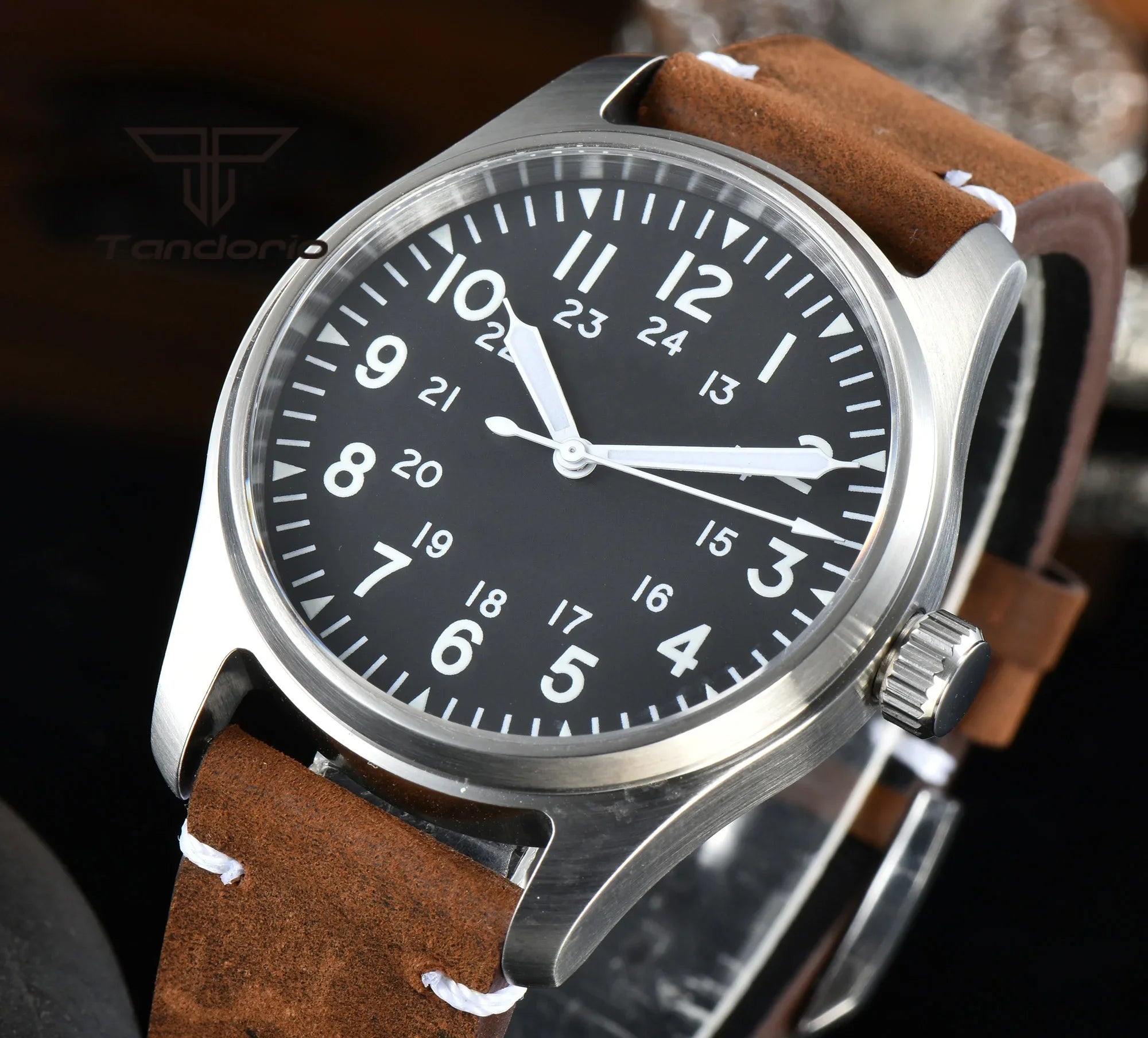 Tandorio 20BAR PilotMaster – Automatic Dive Watch NH35 Sapphire