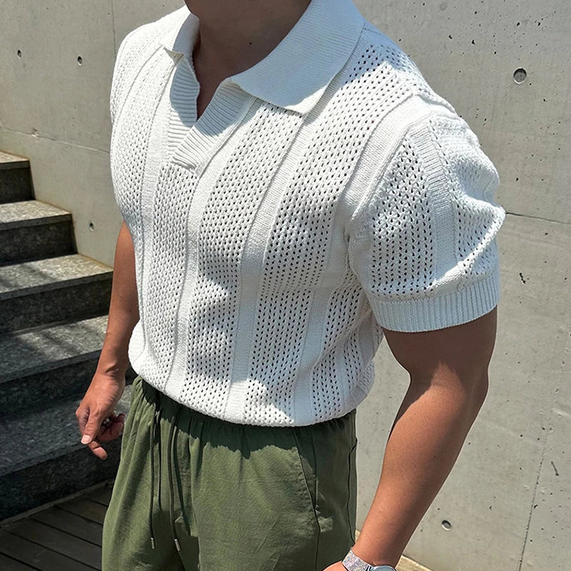 BreezeKnit™ Men's Performance Mesh Polo
