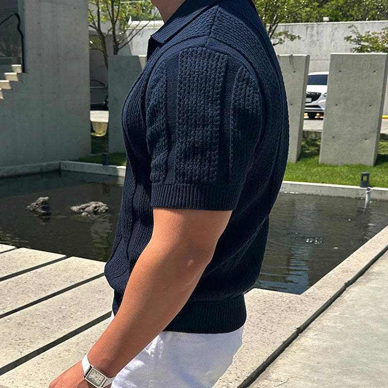 BreezeKnit™ Men's Performance Mesh Polo