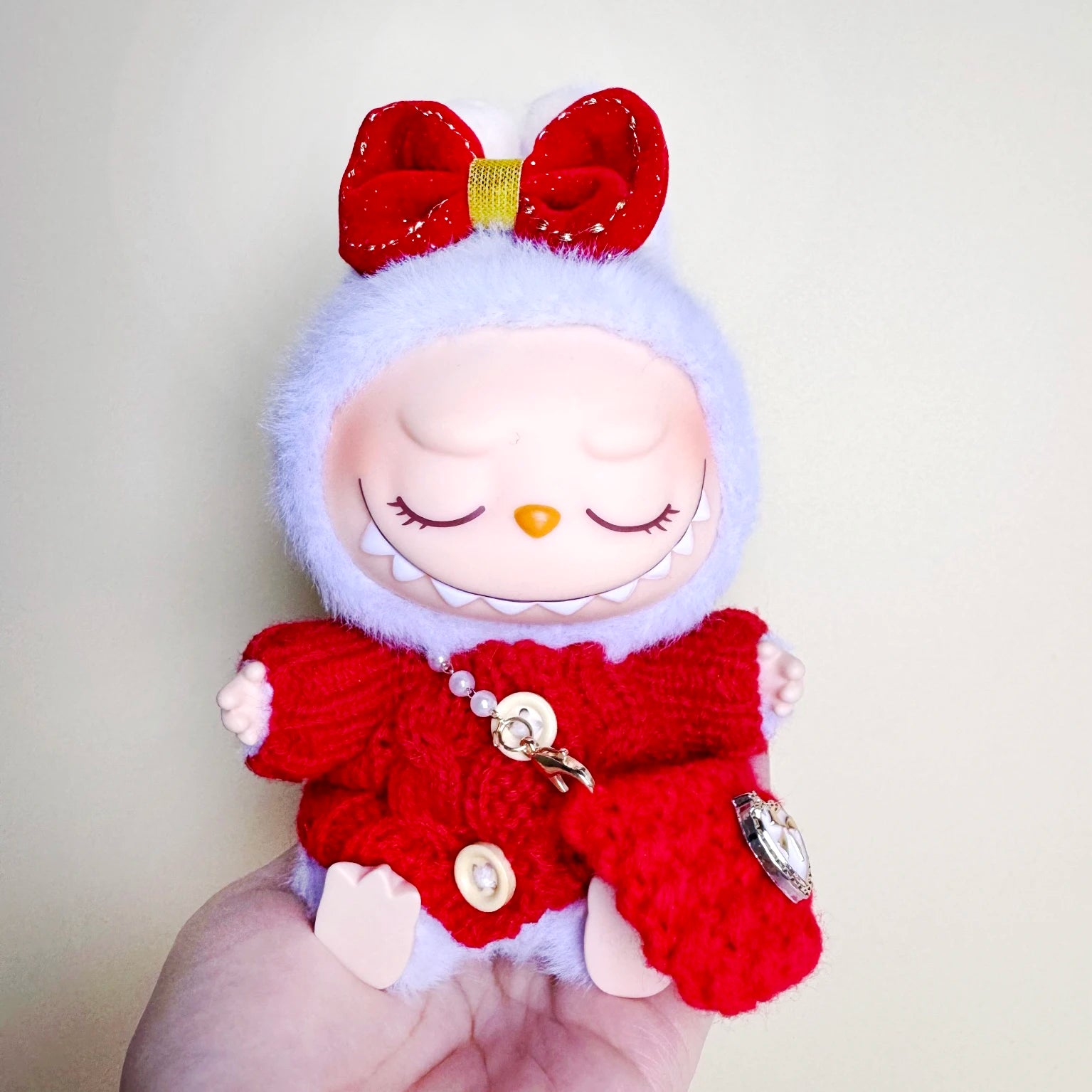 Labubu™ Macaron Plush Doll Outfit Set