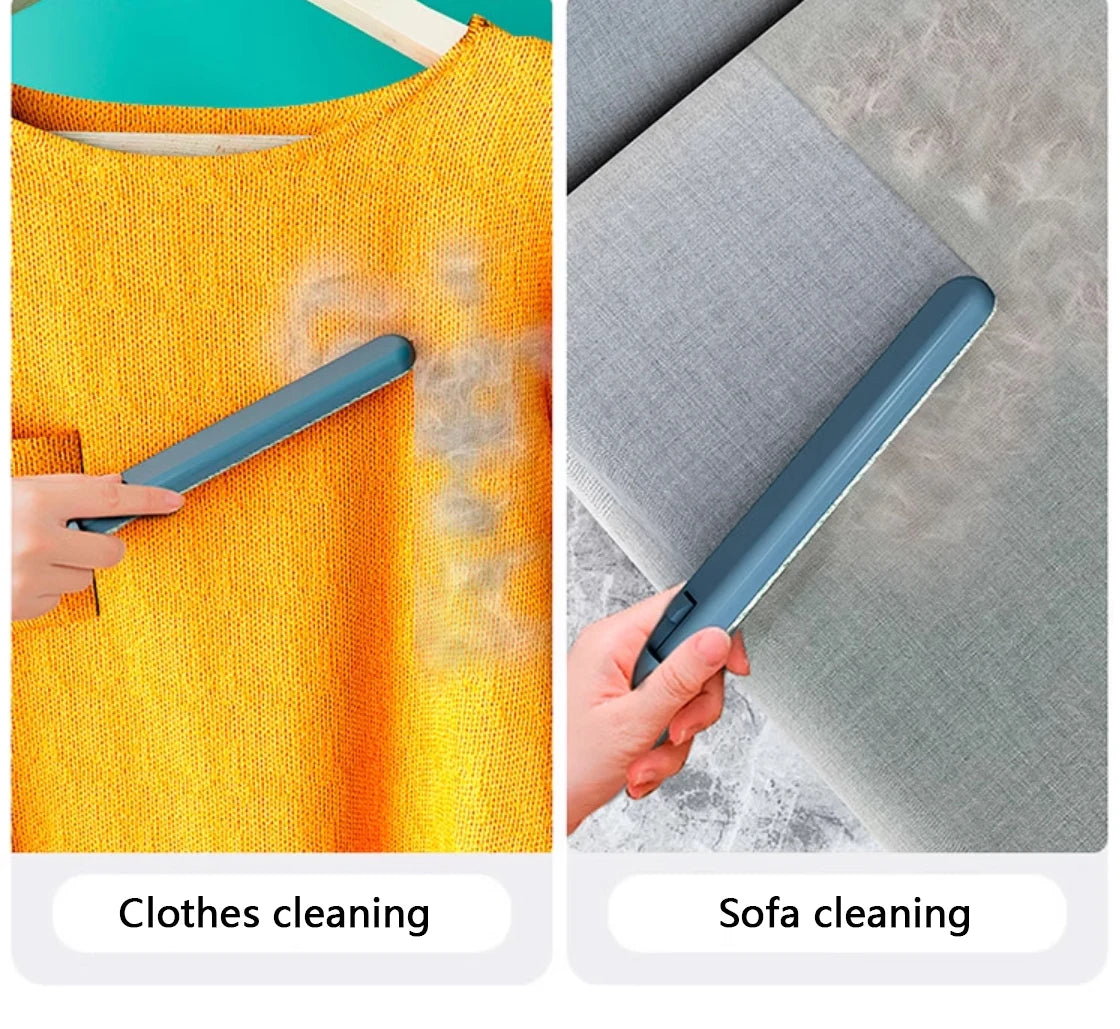 Multifunctional Pet Hair Remover Brush – Long Handle Manual Cat & Dog Fur Cleaning Tool