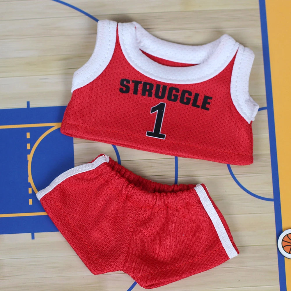 Labubu™ Mini 17cm Basketball Idol Outfit – Doll Clothes & Accessories