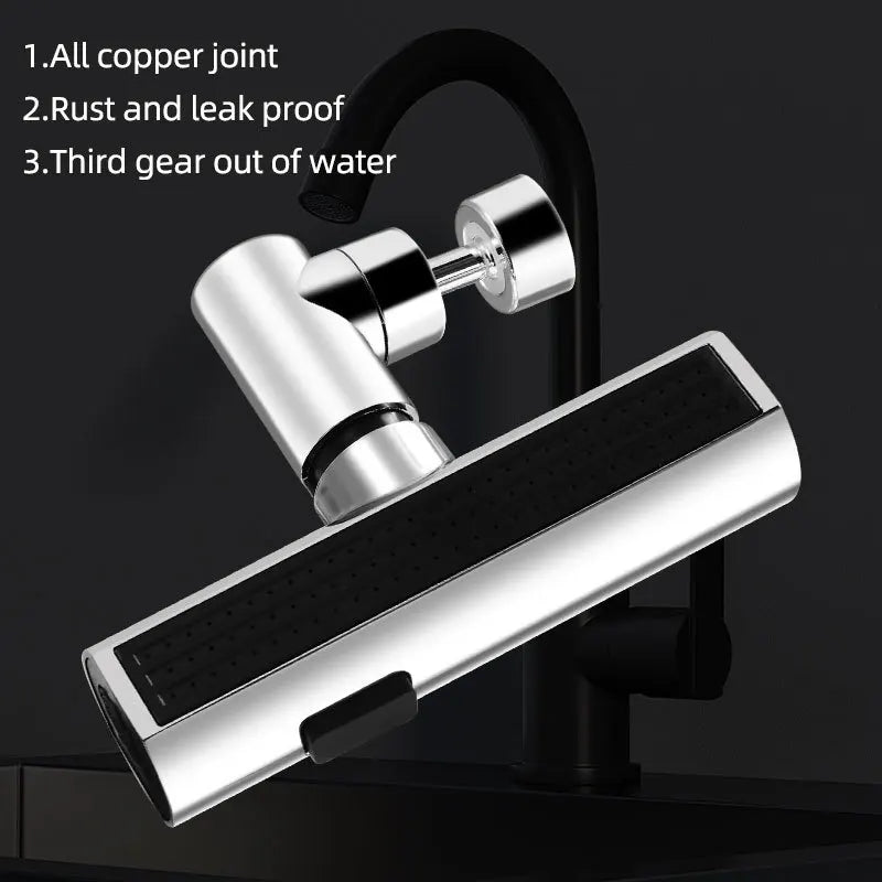 Universal Swivel Kitchen Faucet – 3 Modes