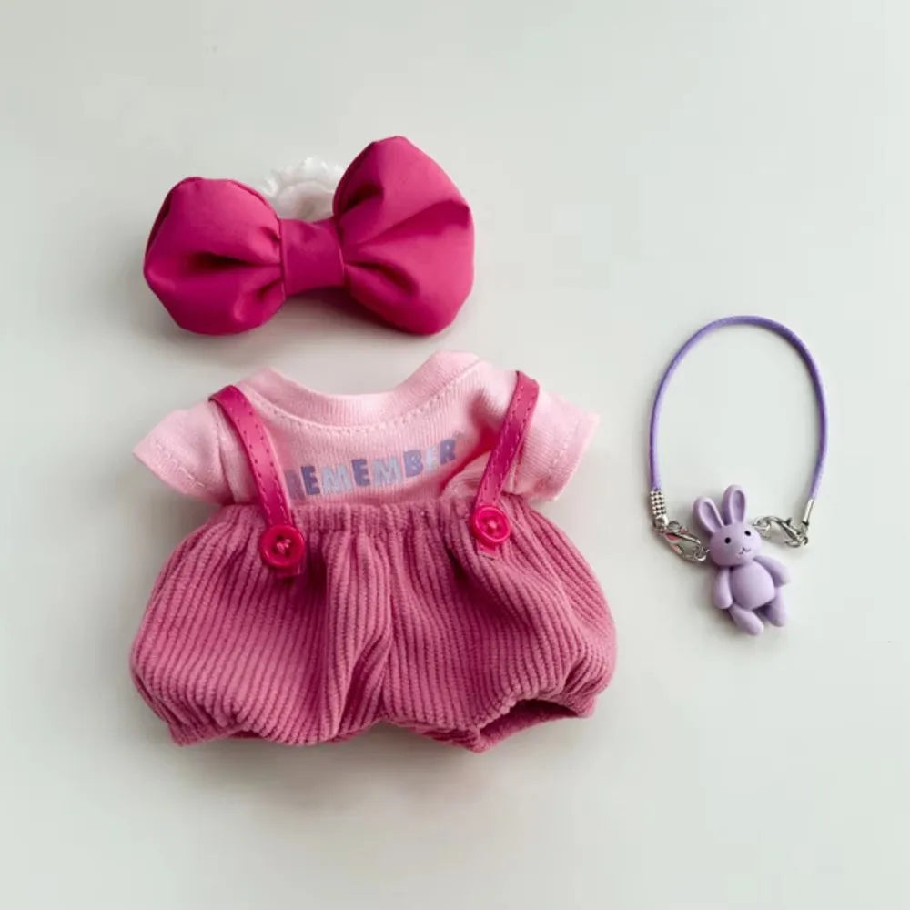 Labubu™ Macaron Plush Doll Outfit Set