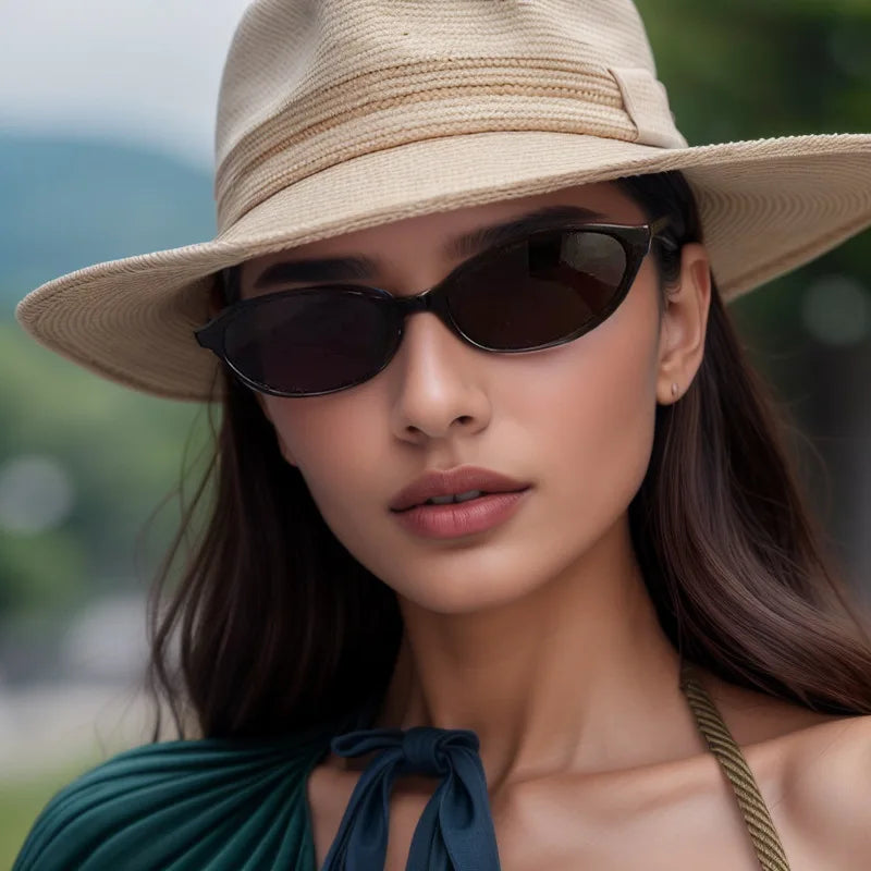 RetroCircle™ Ellipse Sunglasses – Unisex Designer Shades