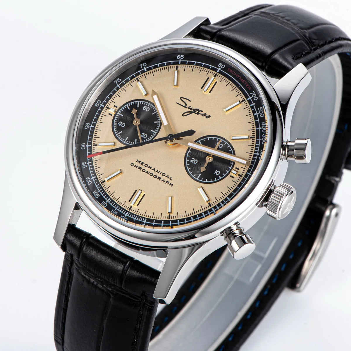 Sugess 1963 Panda Chronograph – ST1901 Pilot Edition