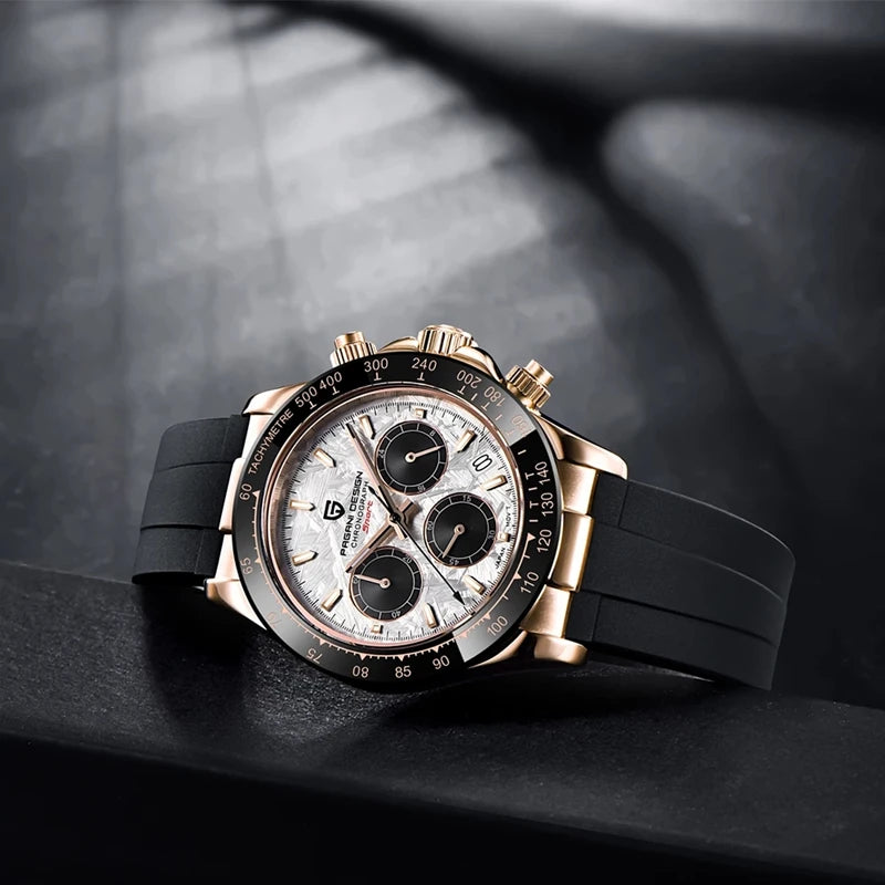 PAGANI DESIGN™ V2 40mm Sapphire Quartz Chronograph Watch
