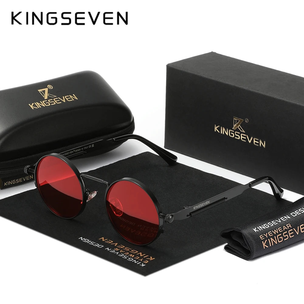 KINGSEVEN Eclipse Series – Polarized Vintage Sunglasses