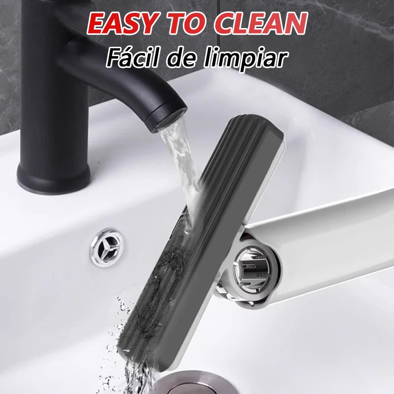 SwiftClean™ Mini Self-Squeeze Folding Mop – Powerful Household Floor & Surface Cleaner