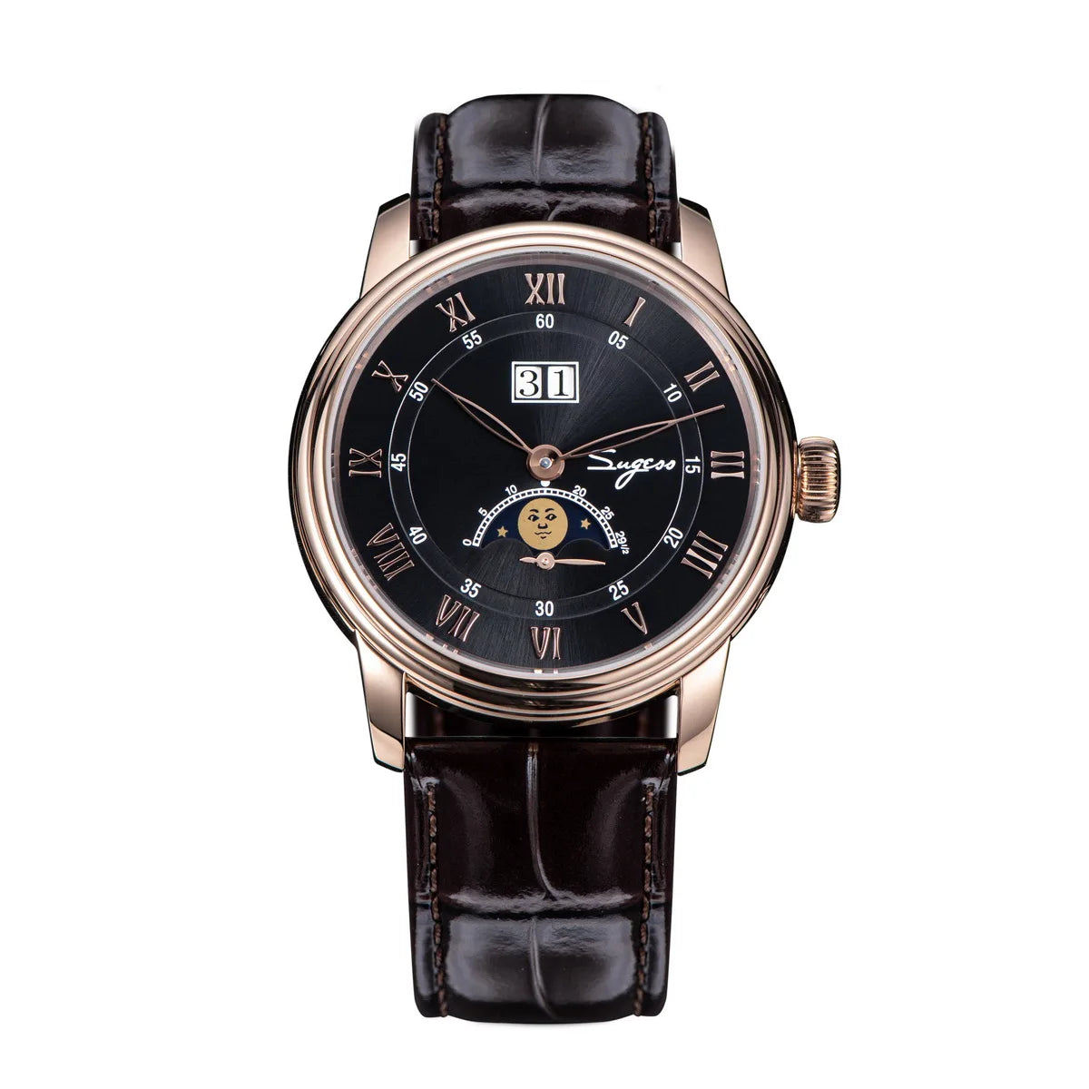 Sugess Blue Moonphase – Automatic Stardust Dial Watch