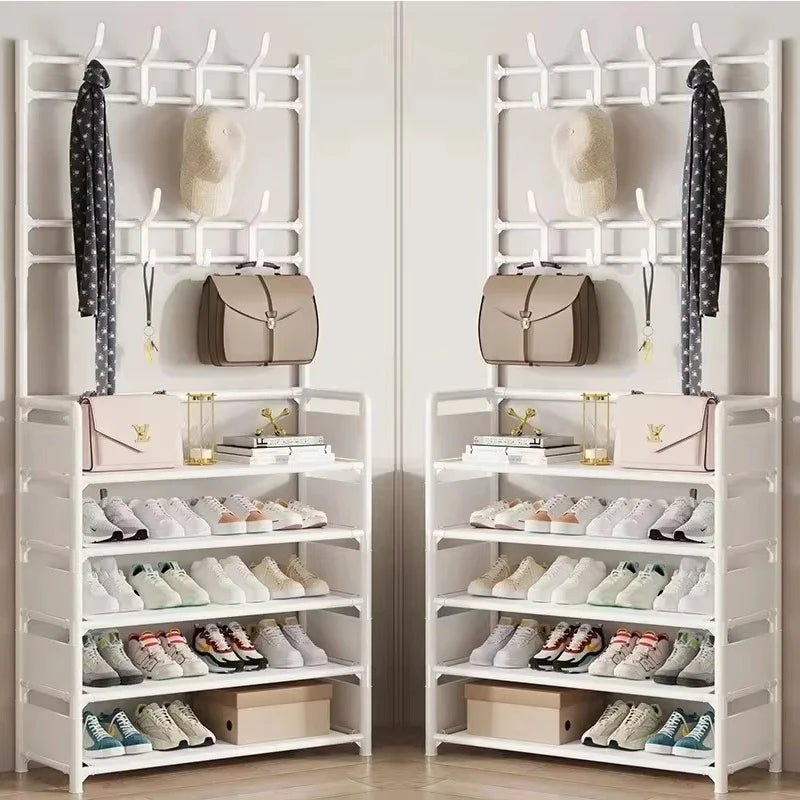 Multi-Layer Clothes & Shoe Rack – Floor Standing