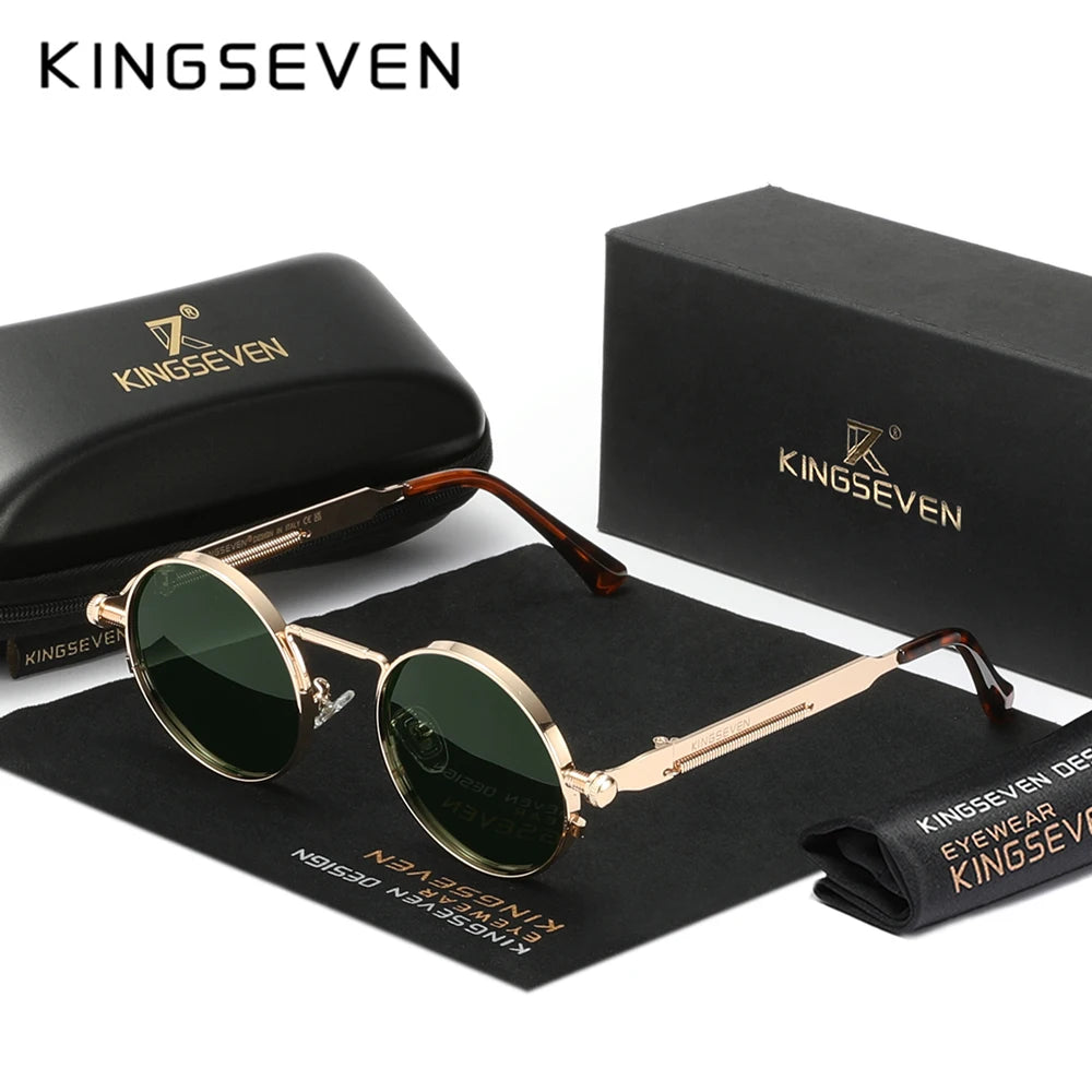 KINGSEVEN Eclipse Series – Polarized Vintage Sunglasses
