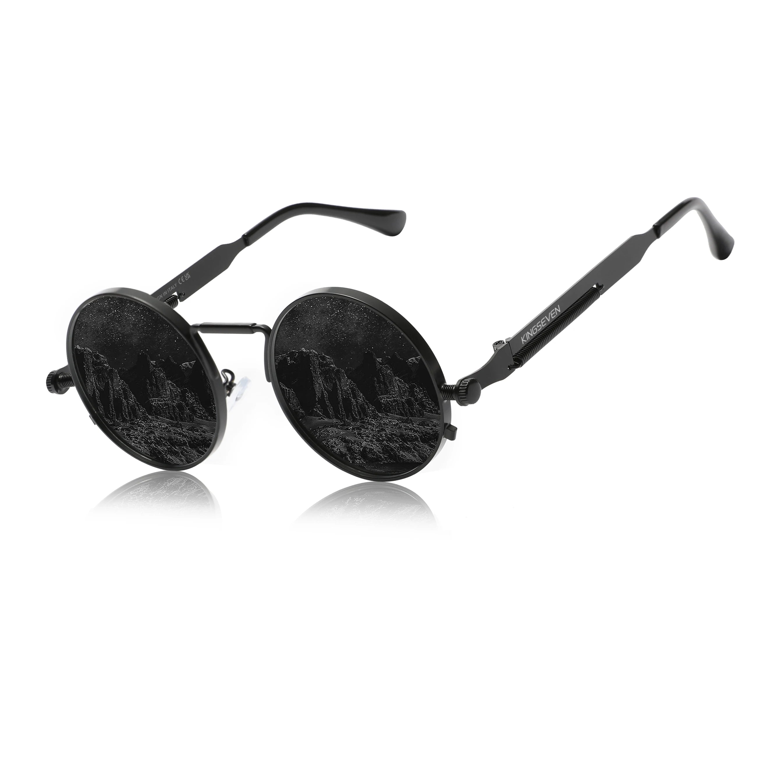 KINGSEVEN Eclipse Series – Polarized Vintage Sunglasses