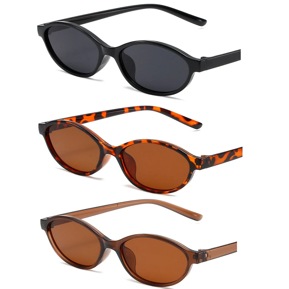 RetroCircle™ Ellipse Sunglasses – Unisex Designer Shades