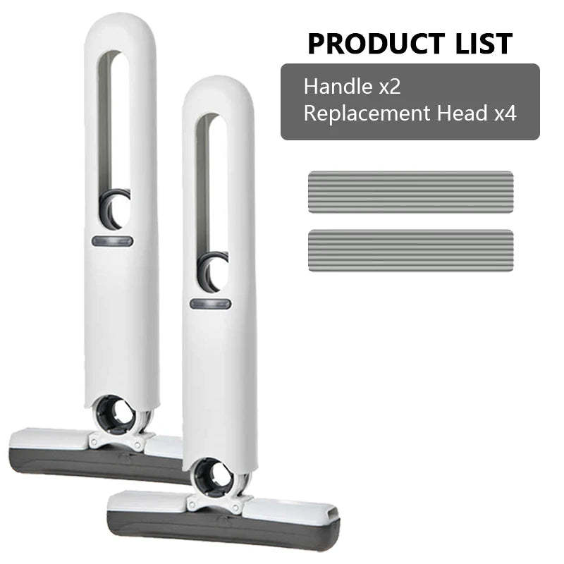 SwiftClean™ Mini Self-Squeeze Folding Mop – Powerful Household Floor & Surface Cleaner