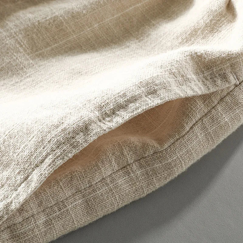 BreezeFlex™ Men’s Cotton-Linen Summer Shorts