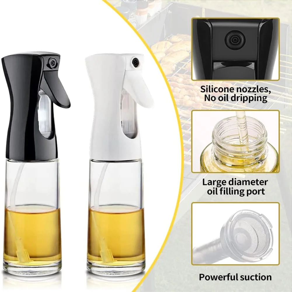 Olive Oil Spray Bottle – Reusable & Food Safe