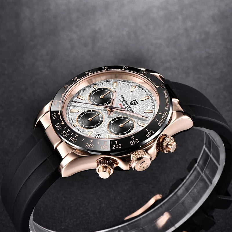 PAGANI DESIGN™ V2 40mm Sapphire Quartz Chronograph Watch
