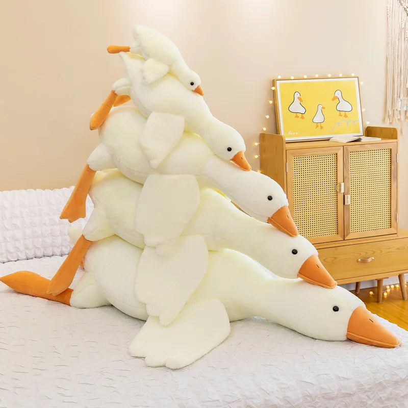 CozyNest™ Goose Plush Sleeping Pillow