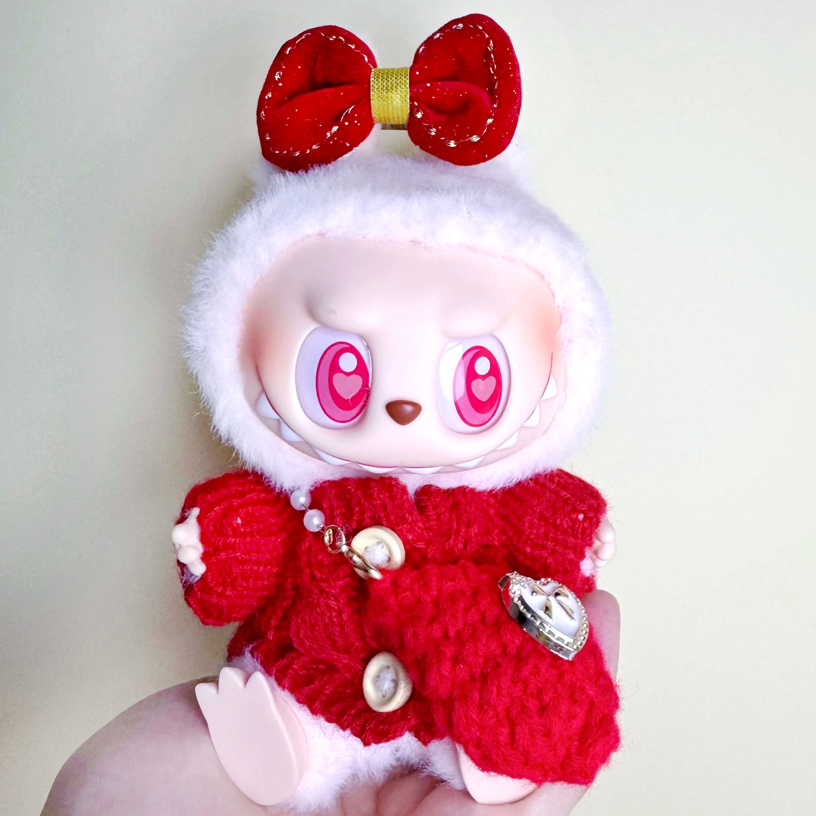 Labubu™ Macaron Plush Doll Outfit Set