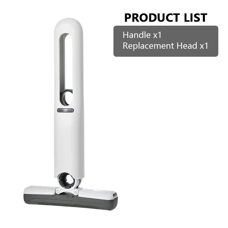 SwiftClean™ Mini Self-Squeeze Folding Mop – Powerful Household Floor & Surface Cleaner