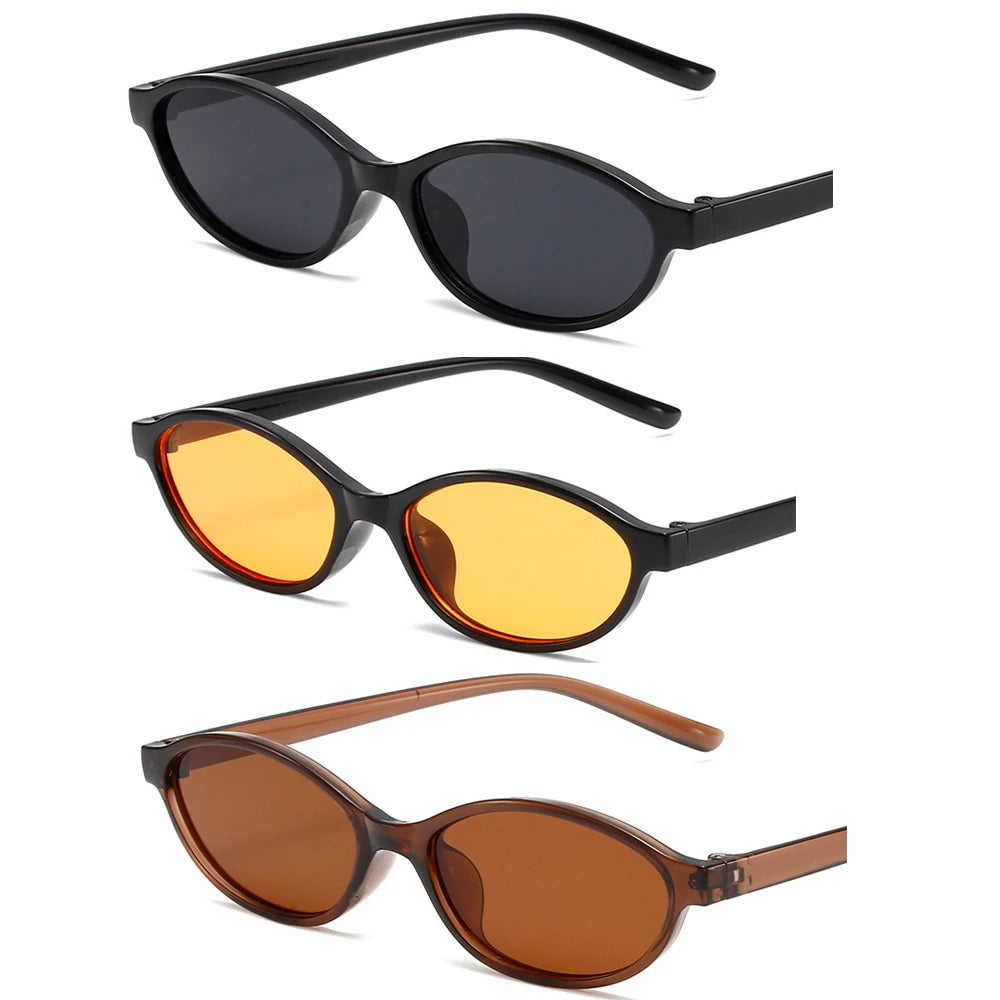RetroCircle™ Ellipse Sunglasses – Unisex Designer Shades