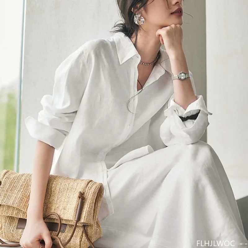 We.Fine AirLinen – Lightweight Relaxed Shirt for Women