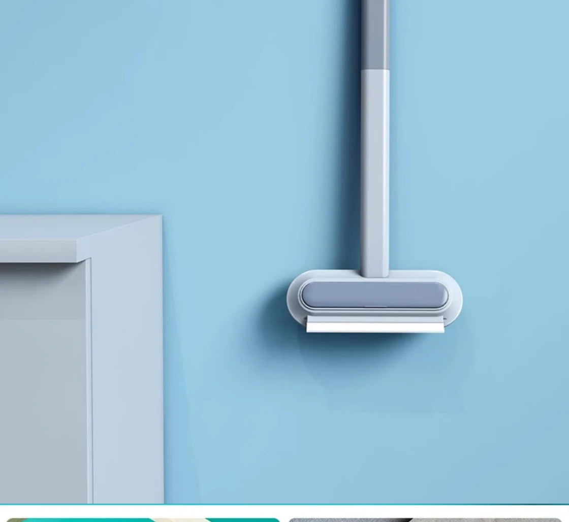 Multifunctional Pet Hair Remover Brush – Long Handle Manual Cat & Dog Fur Cleaning Tool