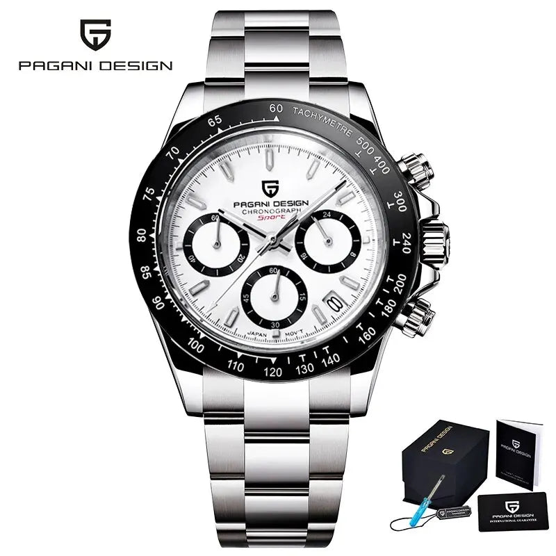PAGANI DESIGN PD-1644 Chocolate – Men’s Luxury Chronograph Watch