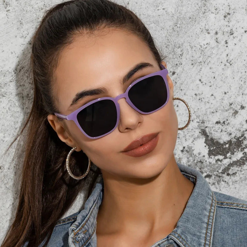 LuxSquare™ Vintage Sunglasses – Designer Women’s Retro Shades