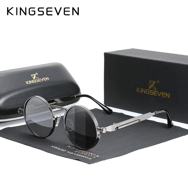 KINGSEVEN Eclipse Series – Polarized Vintage Sunglasses