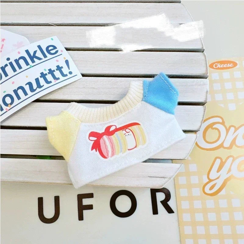 Labubu™ Corduroy Doll Outfit Set – Hat, Clothes & Shoes for 17cm Dolls