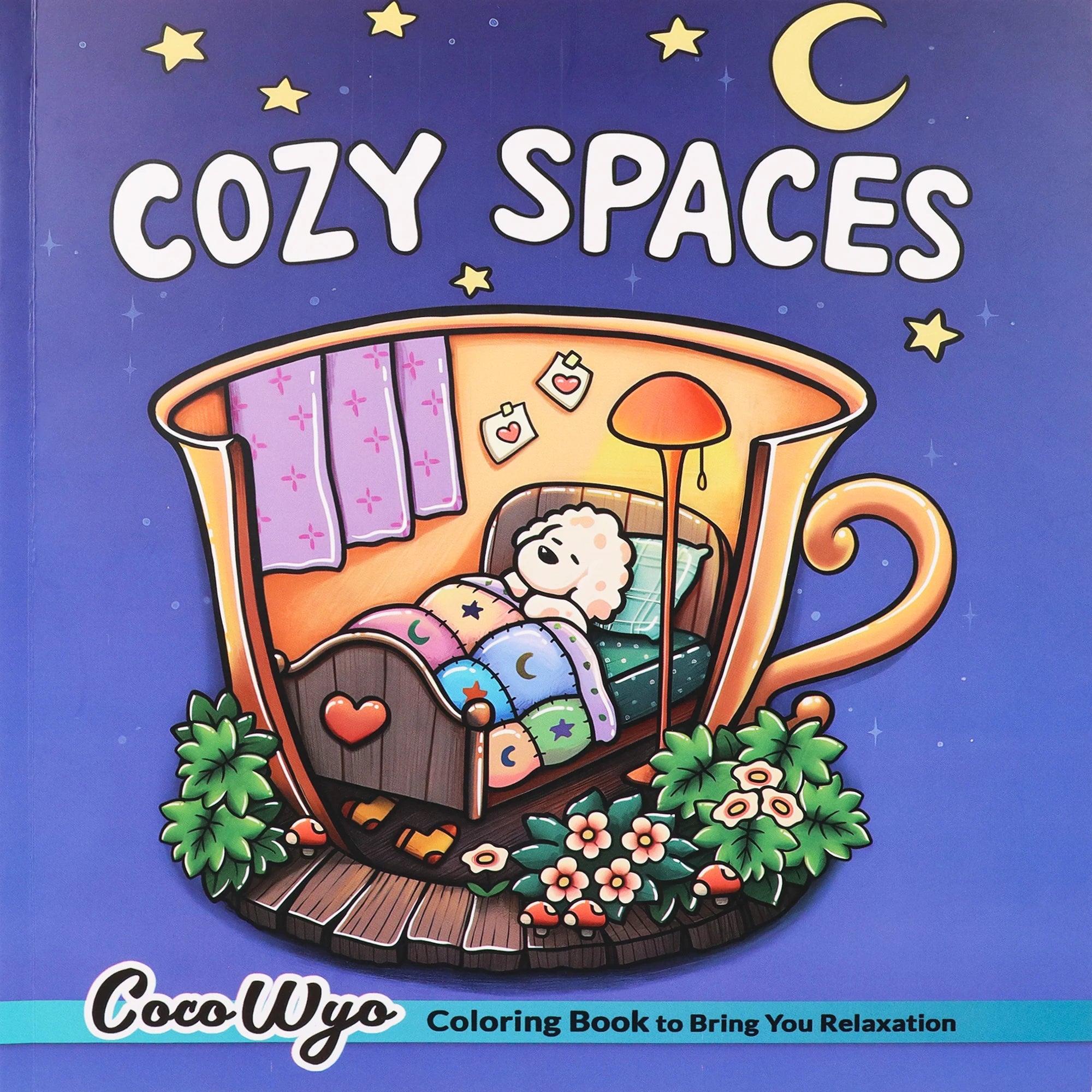 Cozy Spooks™ Halloween Coloring Book – Adorable Creepy Creatures Edition