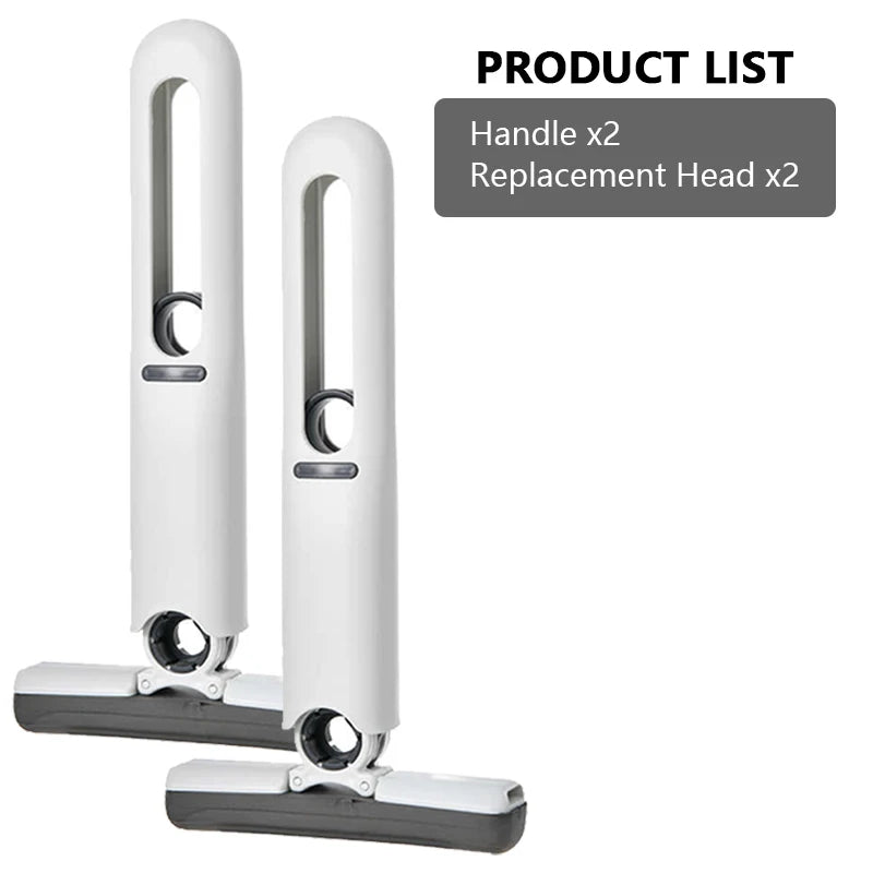 SwiftClean™ Mini Self-Squeeze Folding Mop – Powerful Household Floor & Surface Cleaner