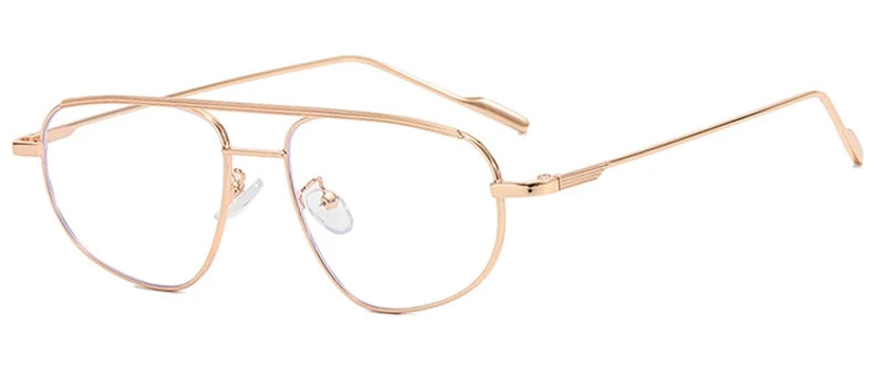 Luxora™ Classic Metal Square Sunglasses UV400 – Unisex Luxury Shades