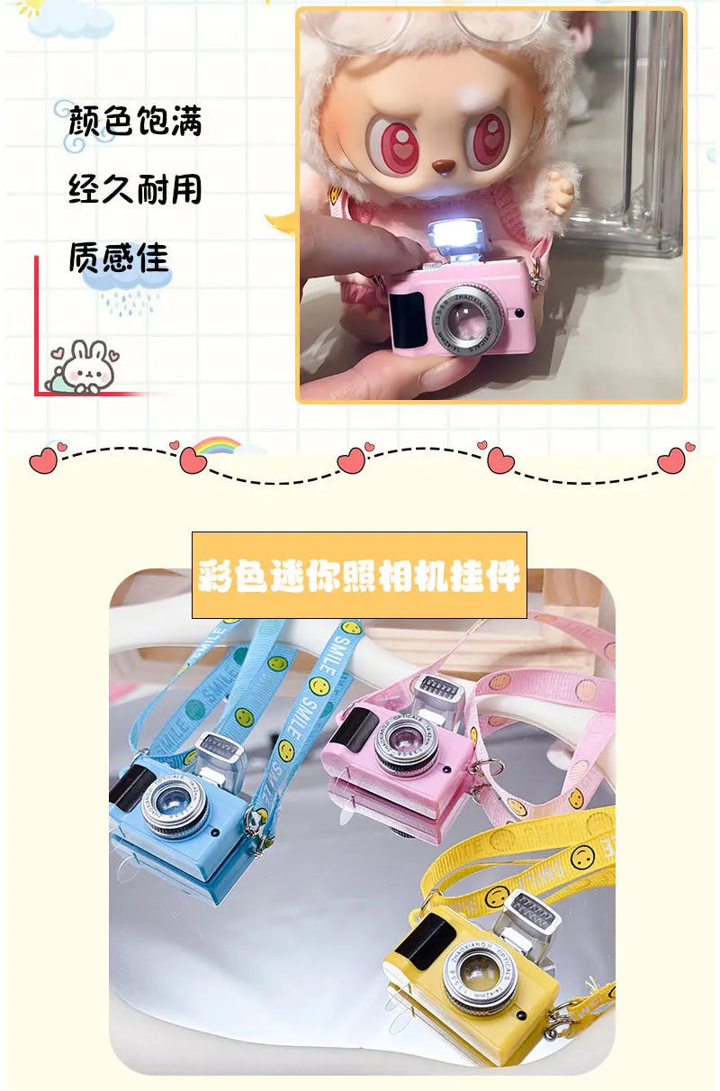 Labubu™ Flash Cotton Camera Doll Accessory