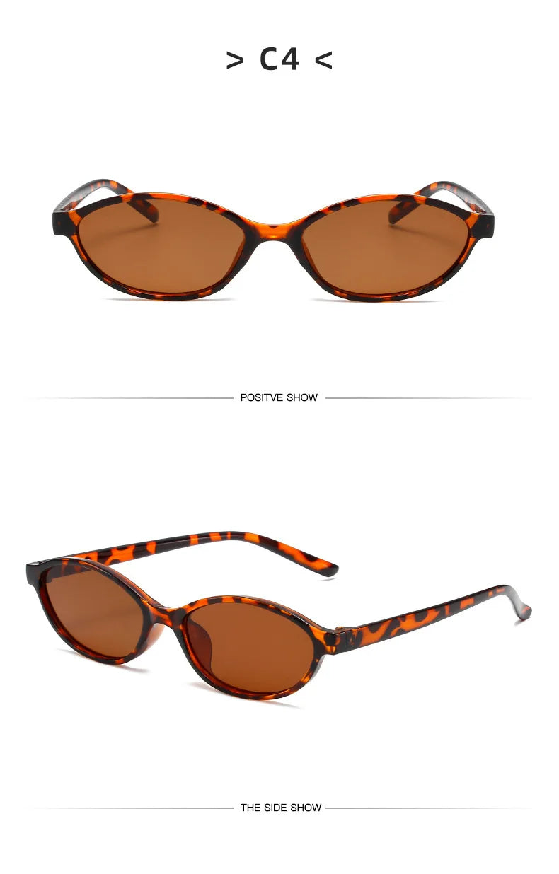 RetroCircle™ Ellipse Sunglasses – Unisex Designer Shades