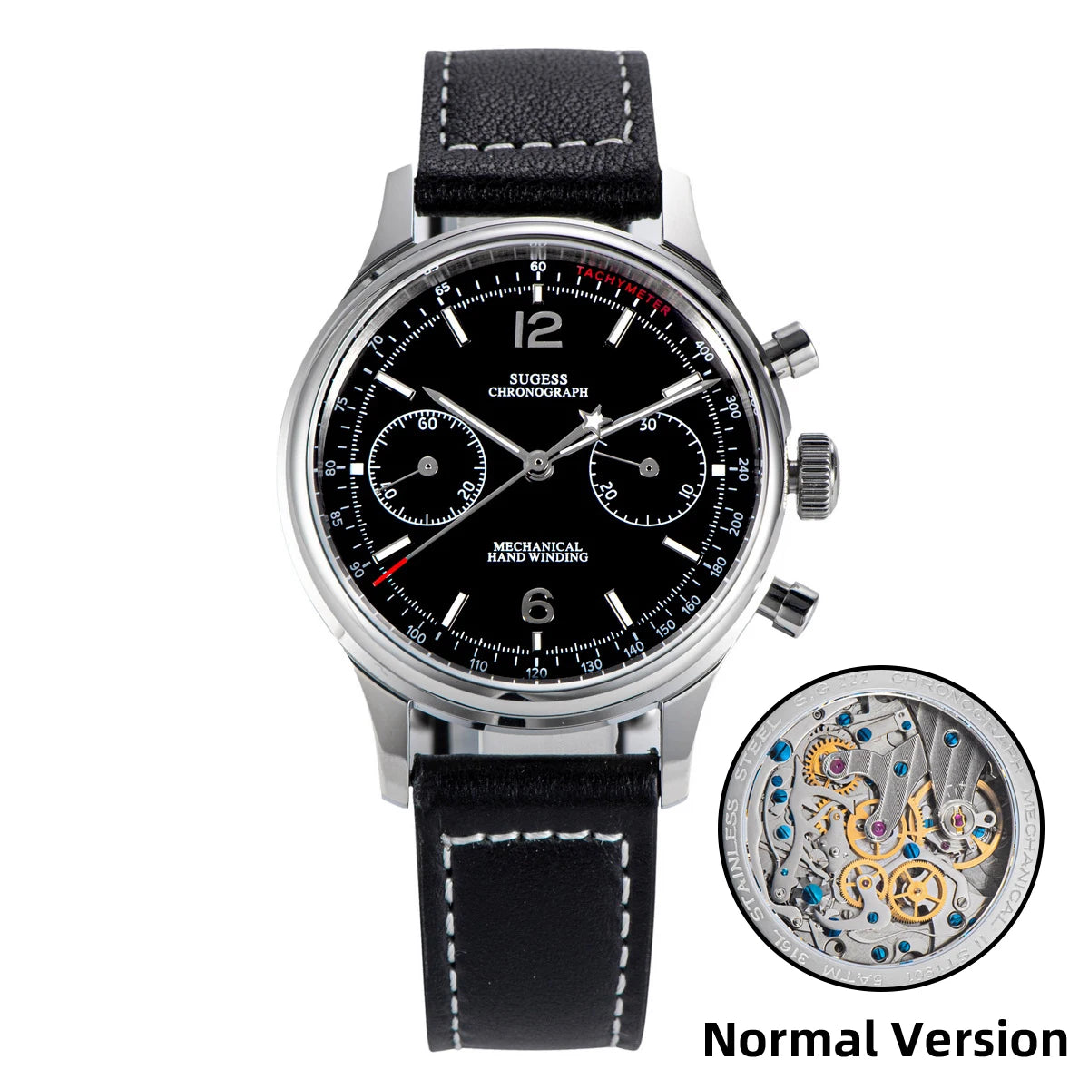 Sugess 1963 Panda Chronograph – ST1901 Pilot Edition