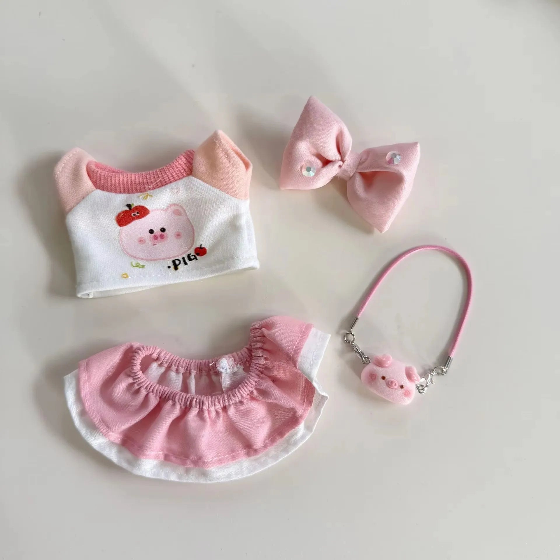 Labubu™ Macaron Plush Doll Outfit Set